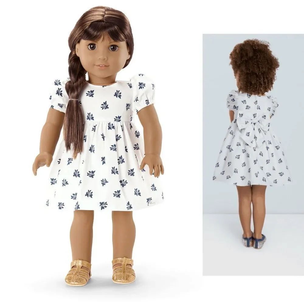 American Girl® x Something Navy Blooms of Blue Dress for Girls Sz 4T